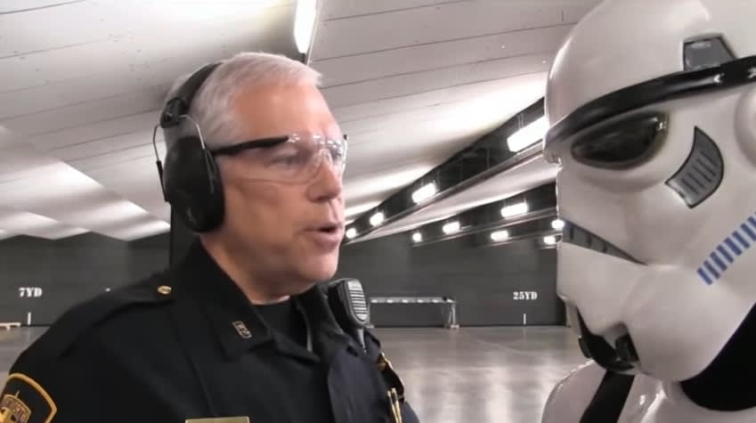 Video: TX Police Recruiting Video Spoofs Terrible Shooting Skills of "Star Wars" Villains