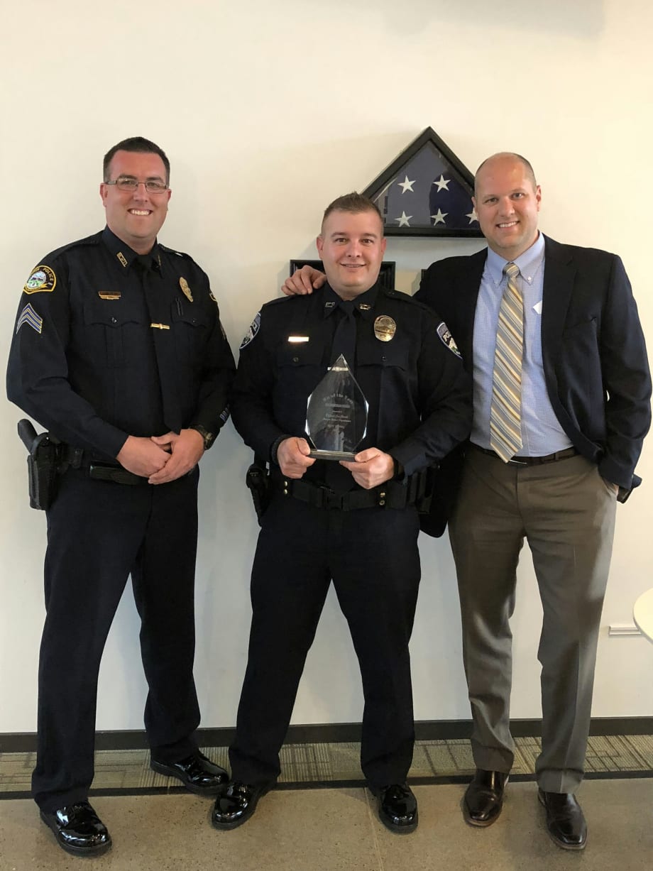 Washington Officer Earns 2017 Stop Stick Hit of the Year Honor