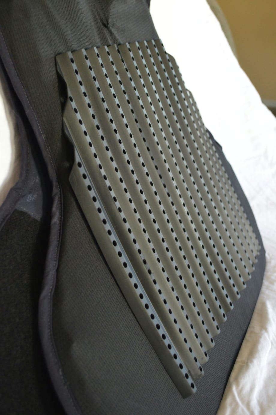 SWAT Officer Invents Passive Body Armor Ventilation System