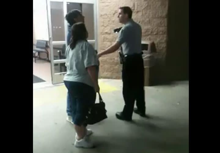 Video: Arrested Walmart Couple Accused Officer of Treason