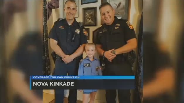 Video: 7-Year-Old Wants to Meet Every Officer in Texas