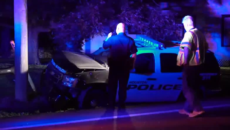 Video: Texas Officer Uninjured After PIT Maneuver Crash