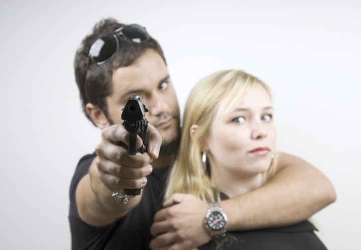 Hostage Held in Barricaded House