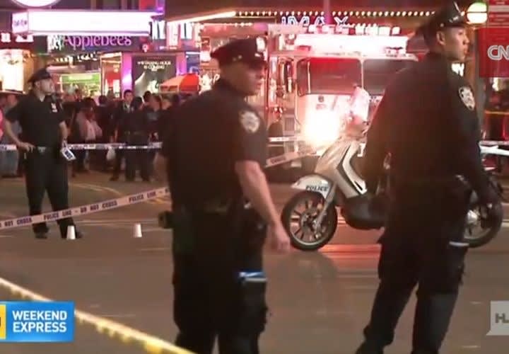 Bystanders Hit When NYPD Officers Open Fire In Times Square