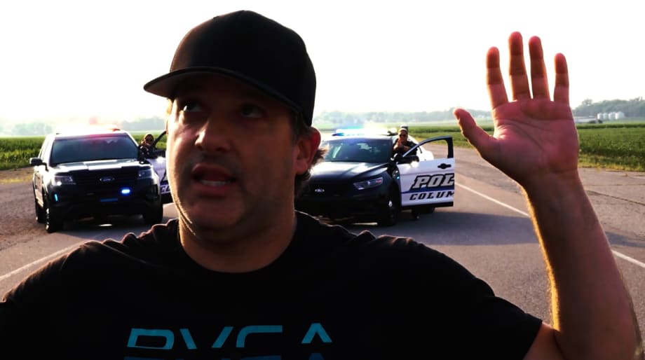 NASCAR Champ Tony Stewart Makes Cameo in Lip-Sync Challenge Video