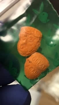 Indiana Police Seize "Trump-Shaped Ecstasy Pills"