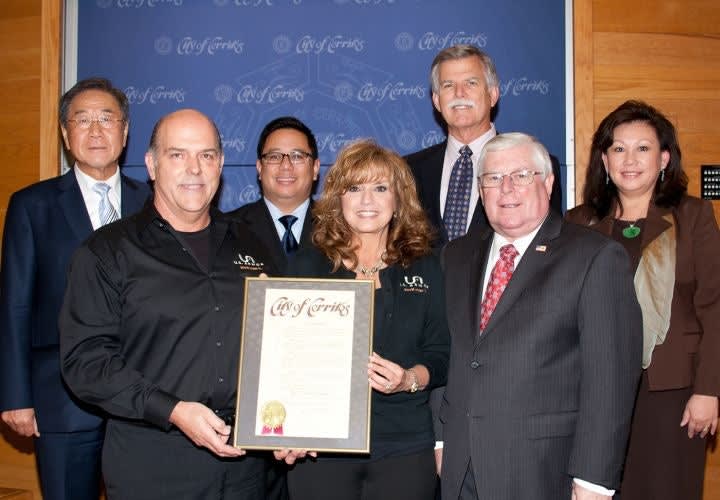 U.S. Armor Honored by Calif. City