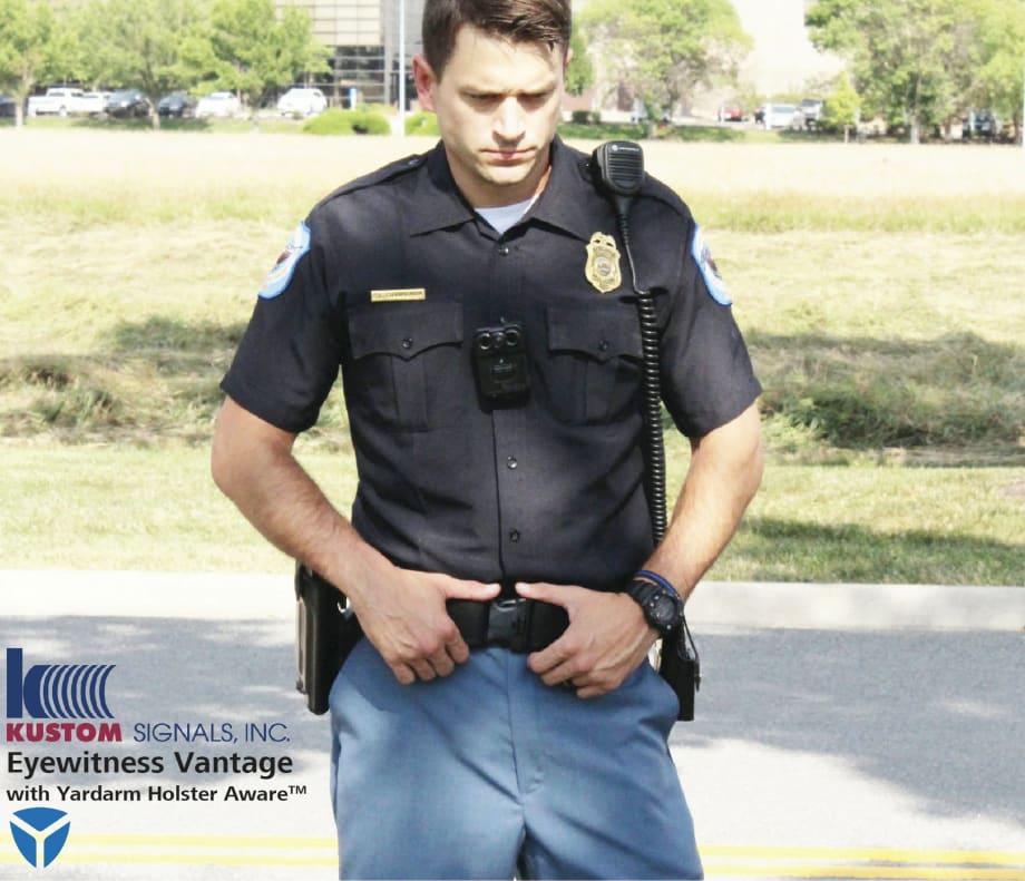 Kustom Signals to Show Body-Worn Camera System with Holster Activation at 2017 IACP