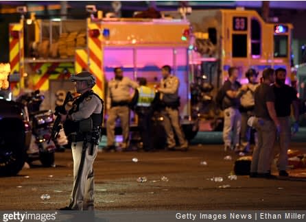 1 Officer Killed, Multiple Officers Wounded in Vegas Concert Shooting