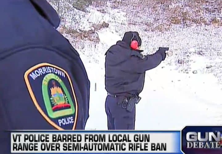 Gun Range Bars Vermont Cops