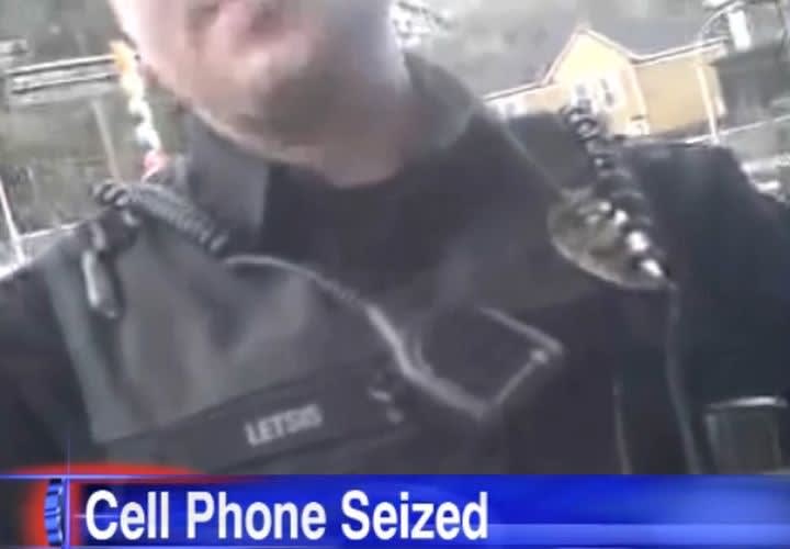 Video: Cop Confiscates Video from 'Citizen Journalist'