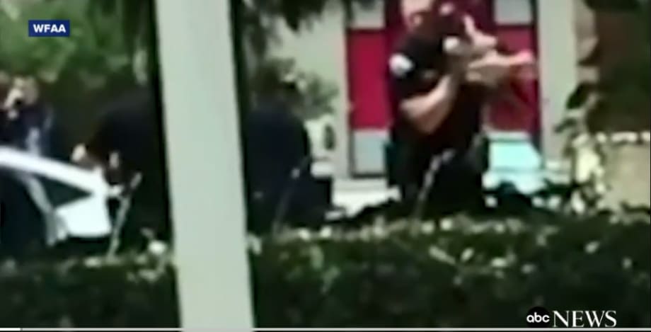 Video: Texas Police Save Baby Being Held by Suspect as Human Shield