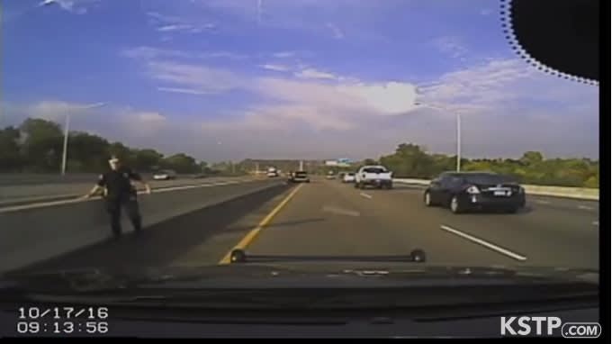 Video: WI Officer Narrowly Escapes Serious Injury During Parked Squad Car Crash