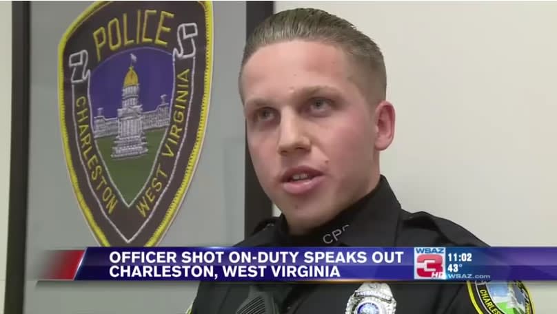 Video: WV Officer Shot in Chest, Saved by Body Armor