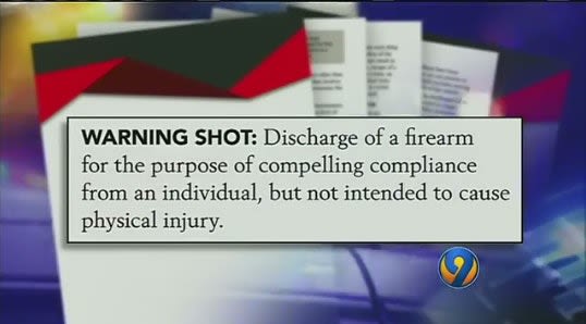 Video: Warning Shots Considered as De-Escalation Technique