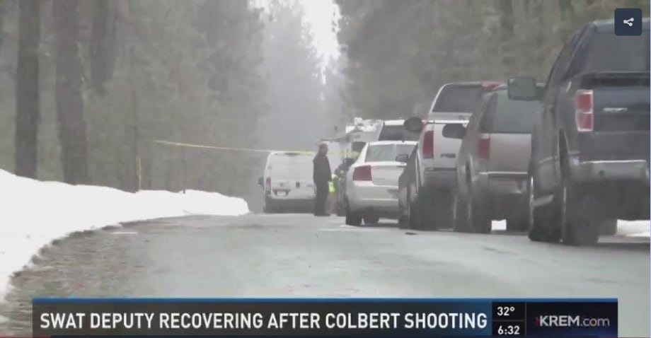 Video: Washington SWAT Sergeant Wounded in Standoff, Suspect Killed