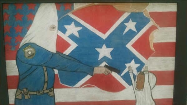 Colorado Officers Outraged Over KKK Cop Painting Displayed in City Building