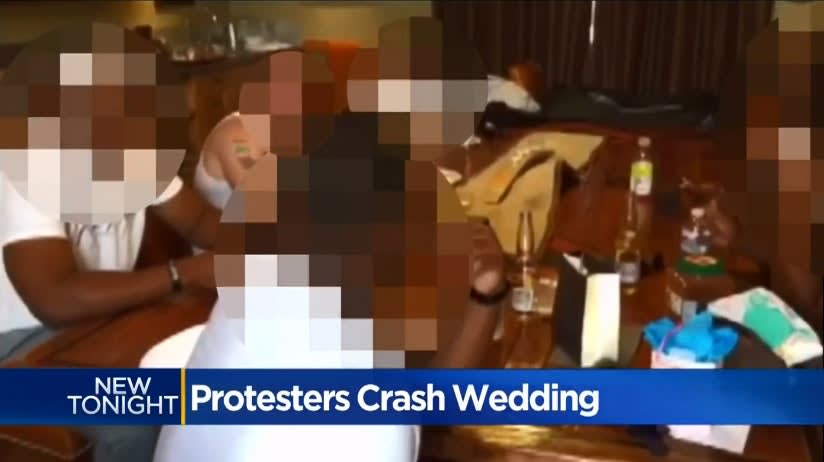 Video: BLM Protesters "Crash" Wedding of Officer Linked to Stephon Clark Shooting