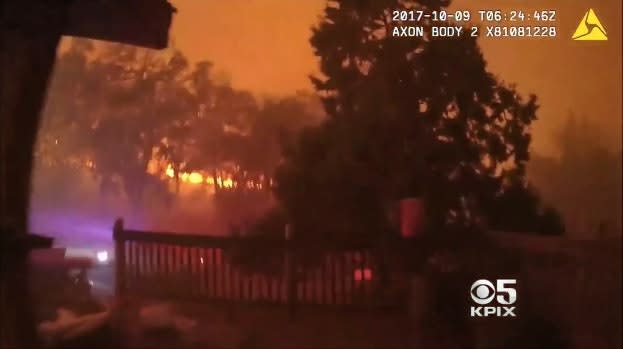 Video: CA Deputies Rescue Disabled Woman from Wildfire