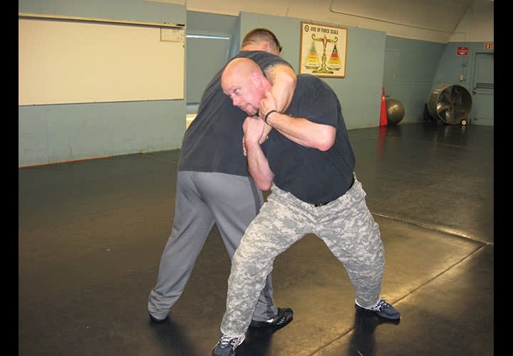 Escaping from Standing Choke Holds