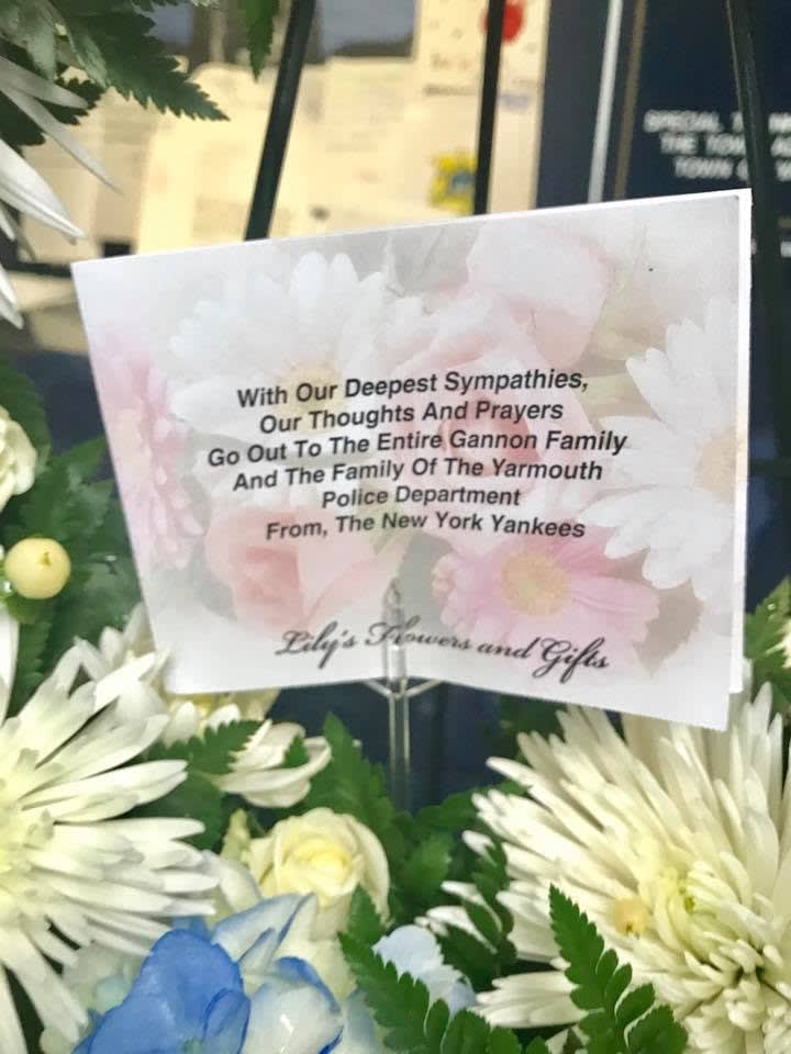 New York Yankees Send Flowers to Agencies, Families of Fallen Officers