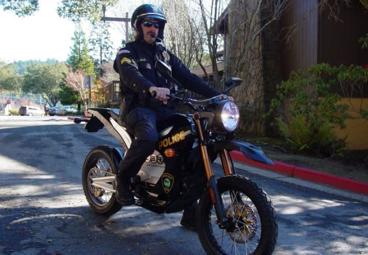 California Agency Acquires Zero Electric Motorcycle