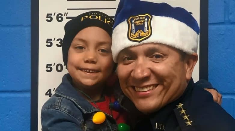 6-Year-Old Texas Girl Terminally Ill with Cancer Sworn in as Honorary Officer