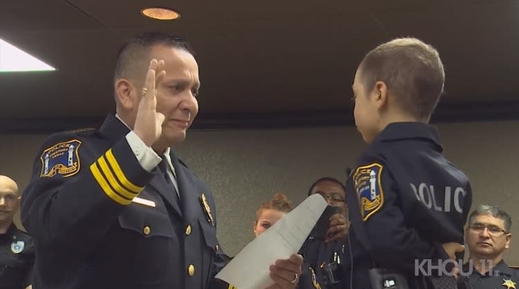 Video: 7-Year-Old Honorary Officer Succumbs to Cancer, Texas Police Escort Her to Funeral Home