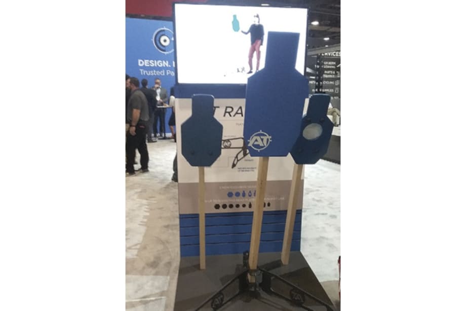 The new PT Ranger by Action Targets is a modular system supported by a rapidly deployable steel base.[|CREDIT|]