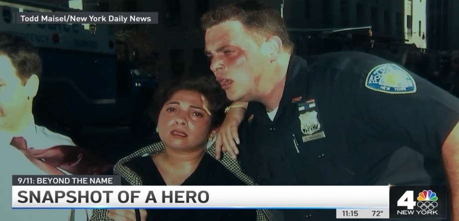 Officer's Widow Meets Woman He Saved on 9/11