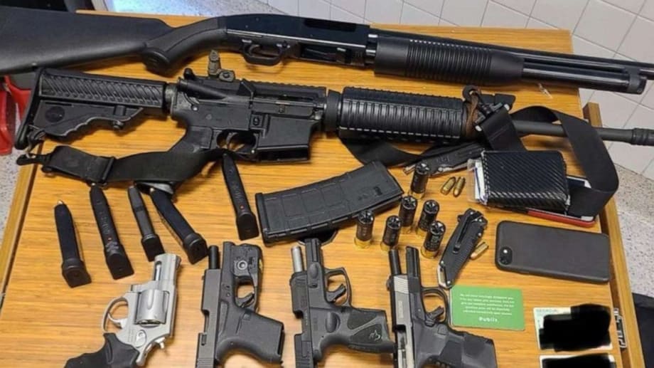 Man with 6 Guns and Body Armor Arrested at Atlanta Grocery Store