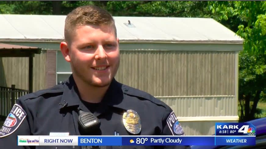 Arkansas Rookie Officer Saves Choking Baby