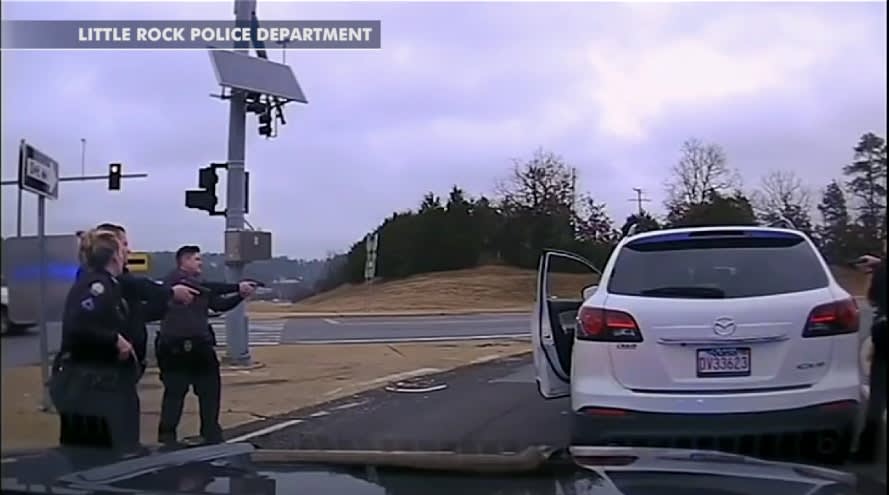 Arkansas Officer Heroically Saves One-Year-Old Girl from Armed Man