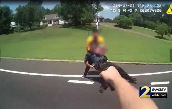 Video: GA Officers Plead with Knife-Wielding Man for Minutes Before Fatal Shooting