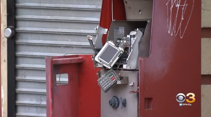 Man Blowing Up ATM Killed in Philadelphia