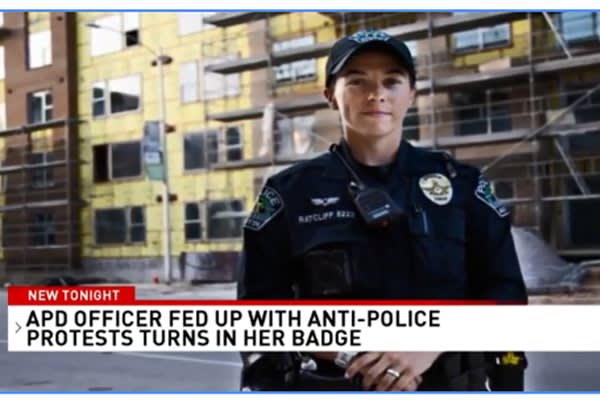 Texas Officer Turning in Her Badge Over Anti-Police Sentiment