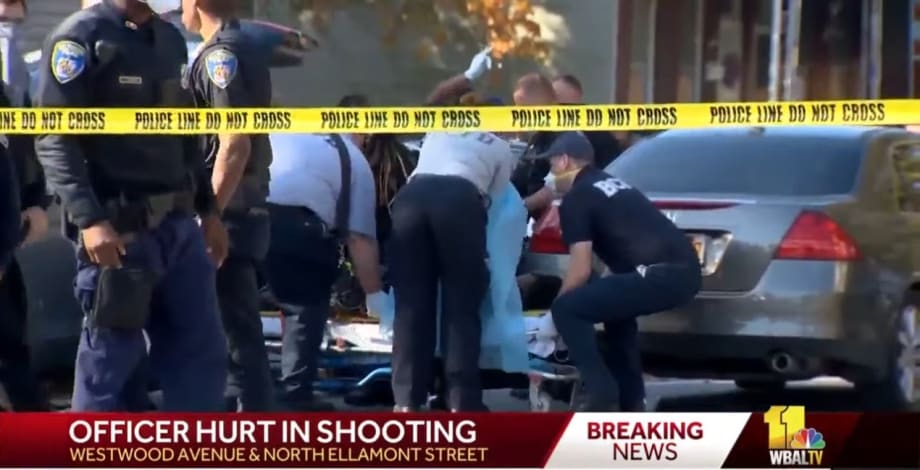 Baltimore Officer Wounded in Vehicle Ambush, Suspect Killed