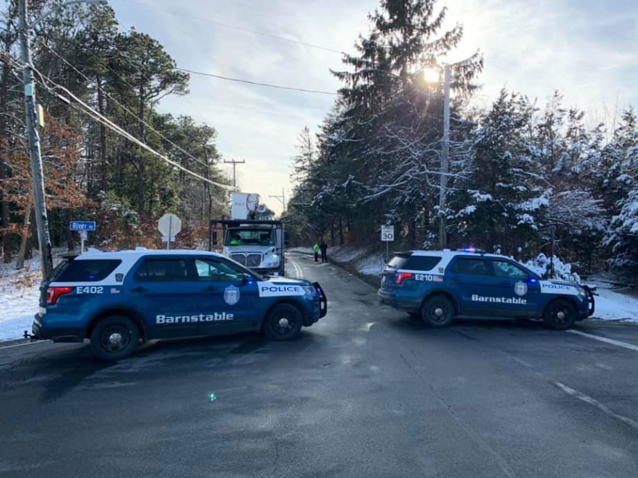 Massachusetts Officer Working Traffic Detail Struck by Vehicle