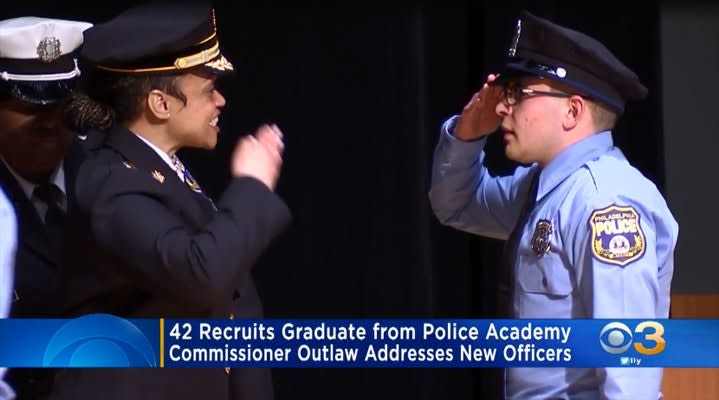 Philadelphia Police Academy Graduates First Openly Transgender Recruit
