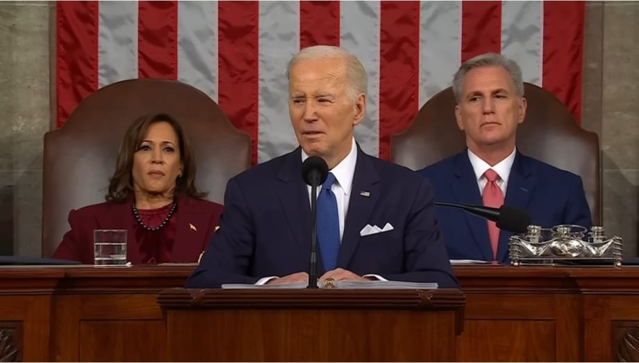 Biden Calls for Police Reform and "Assault Weapon" Ban in State of the Union Address
