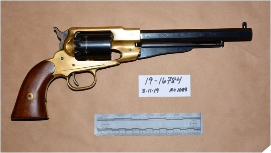 CA Officers Take Black Powder Gun from Gang Member