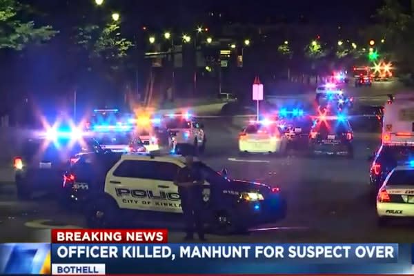 Washington Officer Murdered, Suspect in Custody