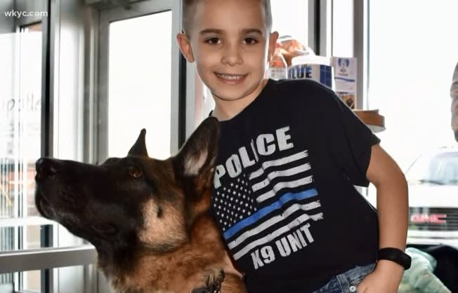 Ohio Boy Raises Nearly $80K for Ballistic Vests for K-9s