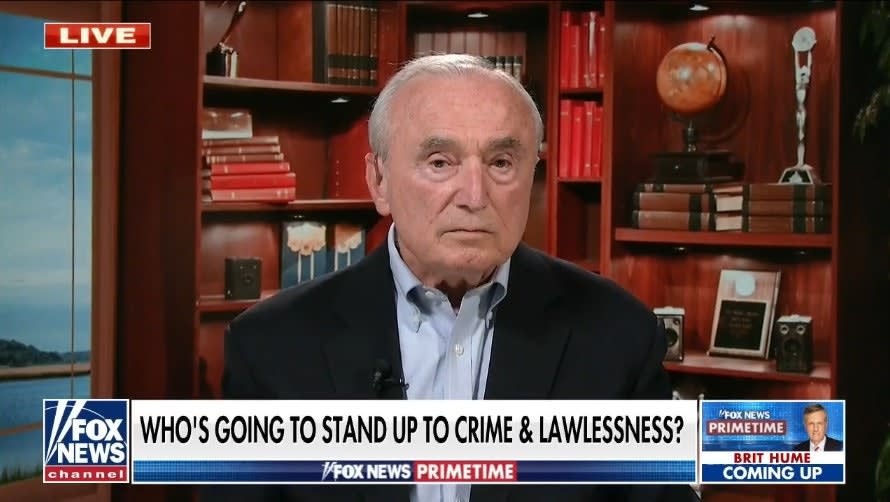 Bratton: I Would Not Take a Chief's Job Today