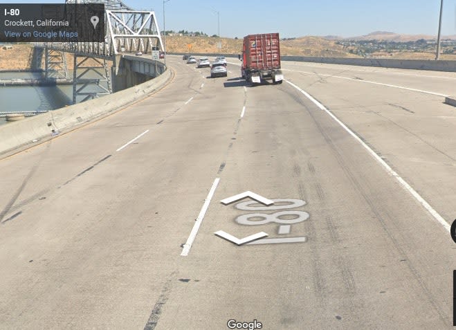 CA Vehicle Pursuit Ends with Suspect Crashing Off of Bridge