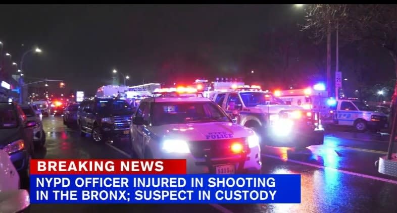 NYPD Officer Shot and Wounded in Bronx