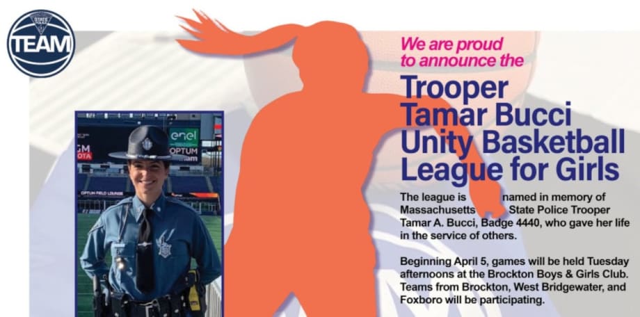 Girls’ Basketball League Named in Memory of Fallen MA Trooper