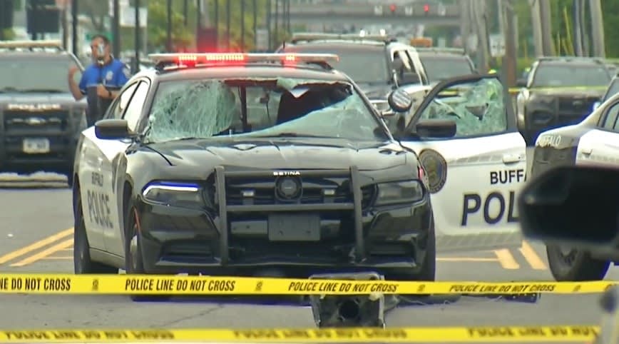 Buffalo Officer Critically Injured in Vehicle Pursuit