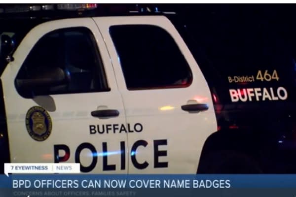 Buffalo PD No Longer Requiring Names on Uniforms