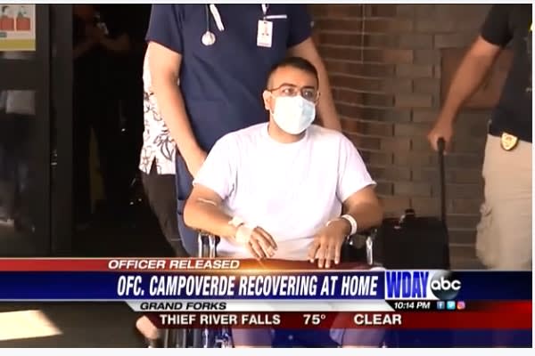 North Dakota Officer Shot in Chest Released from Hospital